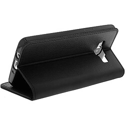 Avizar Housse Etui Folio Portefeuille pour Samsung Galaxy A5 - Noir