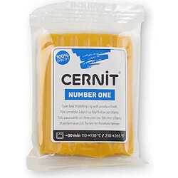 Pâte Cernit n°1 56 g Ocre jaune (746) - Cernit