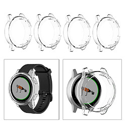 Étui De Protection En TPU Pour Montre Intelligente De 42 Mm Anti-collision Pour Garmin ActiveS 4 Blanc pas cher