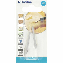 Fraise de fraisage Dremel 125 Ø 6,4 mm (2 Unités) pas cher