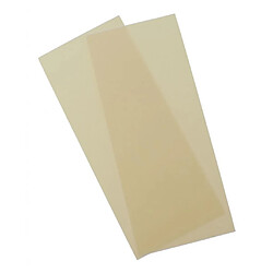 2pcs autocollants auto-adhésifs en tissu imperméable correctifs bricolage Applique Beige pas cher