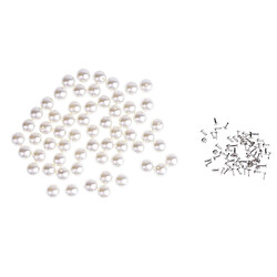 perles rivets goujons pour diy sac en cuir chaussures vêtements décor 10mm 60 ensembles