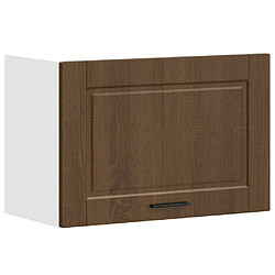 vidaXL Armoire murale de cuisine Porto chêne marron bois d'ingénierie