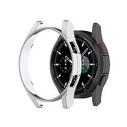 Coque en TPU semi-évidé, anti-rayures argent pour votre Samsung Galaxy Watch4 Classic 46mm