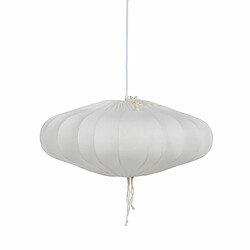 BigBuy Home Suspension Blanc Coton 220-240 V 49,5 x 49,5 x 20 cm