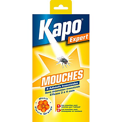 Astuceo Adhésifs anti-mouches fleurs étui de 4