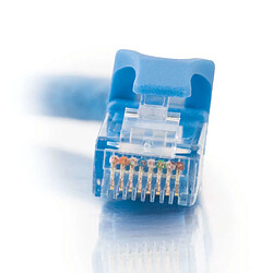 Avis Cables To Go C2G 10m Cat6 Patch Cable câble de réseau U/UTP (UTP) Bleu