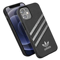 Adidas Coque pour iPhone 12 Mini Bords Surélevés 3 Stripes Noir