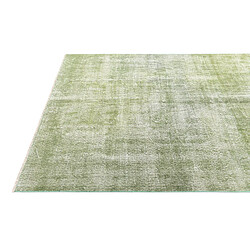 Vidal Tapis de laine 254x155 vert Ultra Vintage pas cher