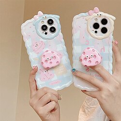 GUPBOO Étui pour iPhone11ProMax Cream Ice Cream Cheese Girl Phone Case Holder Soft