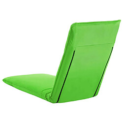 Acheter Helloshop26 Transat chaise longue bain de soleil lit de jardin terrasse meuble d'extérieur pliable tissu oxford vert 02_0012892