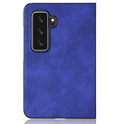 Coque en TPU + PU bleu pour Microsoft Surface Duo 2