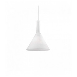 Ideal Lux Suspension Blanche COCKTAIL 1 ampoule Diamètre 9 Cm