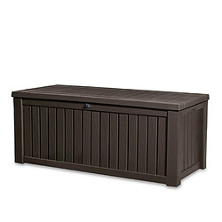 Avis Curver Coffre de jardin Keter Rockwood 570L marron