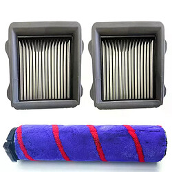 Brosse à sol électrique pour Dyson V7 V8 V10 V11 et 2 packs de filtres, AD 1x