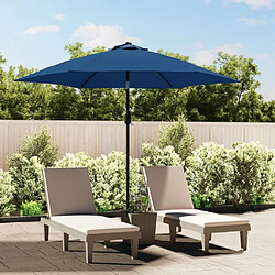 Maison Chic Parasol Jardin | Parasol d'extérieur avec poteau en métal 300 cm Azuré - GKD43584