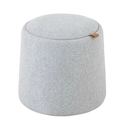 Inside 75 Pouf / Table d'appoint MILAM Gris avec coffre de rangement