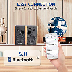 Avis Universal 80W 2.0 Hifi haut-parleur librairie Bluetooth Système son