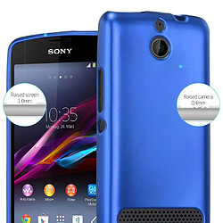 Acheter Cadorabo Coque Sony Xperia E1 Etui en Bleu