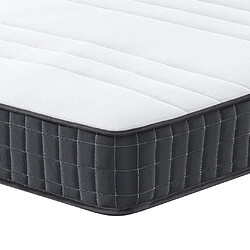 Maison Chic Matelas à ressorts bonnell moyen, Matelas doux pour chambre 140x190 cm -GKD59807 pas cher