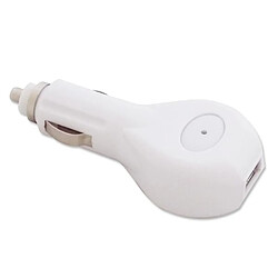 Avis Totalcadeau Appareil d'adaptation USB / allume-cigare blanc