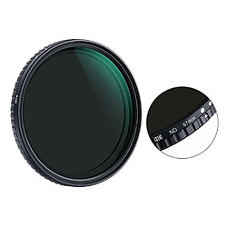 Justgreenbox Fader de filtre ND à densité neutre variable réglable ultra-mince de 72 mm pour objectif d'appareil photo Canon Sony Nikon appareils photo, 58 pas cher