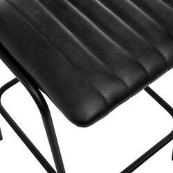 Avis Atmosphera, Createur D'Interieur Chaise Bar Dario Noir - Atmosphera