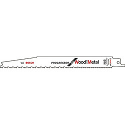 Avis lame de scie sabre - s 3456 xf - progressor - pour bois et métal - bosch 2608654406