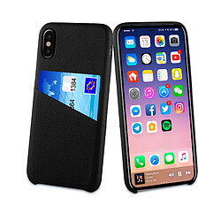 Muvit Coque Card Case Noir Pour Apple Iphone X - MUCRC0012