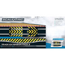 Scalextric C8511 Track Extension Pack - 1x Leap (Ramp Up et Ramp Down) 2 barrières droites 2 balayages latéraux