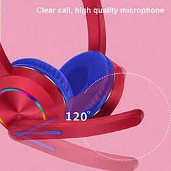 Universal Écouteurs Bluetooth Chat - Rouge