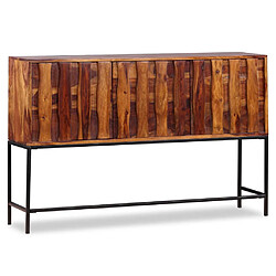 vidaXL Buffet Bois massif 120x30x80 cm