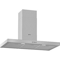 Hotte décorative murale 90cm 70db 590m3/h inox - d94bbc0n0 - NEFF