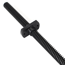 Avis Noir 525mm 20.7 "T8 PTFE Conduisent Tige Filetée 2mm/8mm w/Écrou pour CR10 ender3 V2 3D Imprimante, ne pas s'en tenir à l'eau et l'huile,