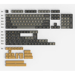 Kit de clavier de jeu mécanique USB câblé 11