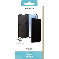 Etui folio BigBen Connected pour Honor 90 Lite Noir