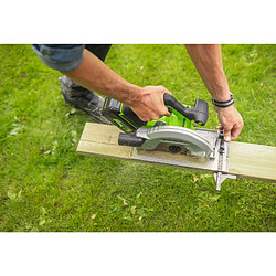 RYOBI Scie circulaire GREENWORKS 24V Brushless - 184 mm - Sans batterie ni chargeur - GD24CS