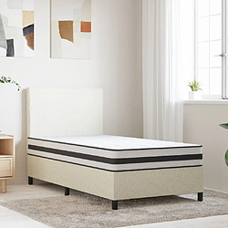 Maison Chic Matelas à ressorts bonnell moyen, Matelas doux pour chambre 120x200 cm -GKD51499