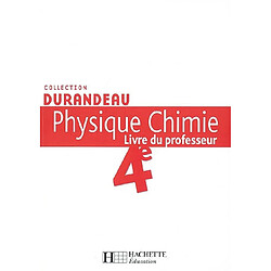 Physique chimie 4e : livre du professeur - Occasion