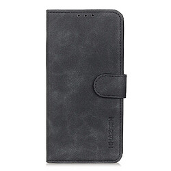 Wewoo Housse Coque Pour Galaxy S11E Texture rétro PU + TPU en cuir à rabat horizontal avec support et fentes cartes et portefeuille noir