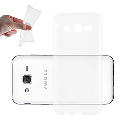 Cadorabo Coque Samsung Galaxy J3 2015 Etui en Transparent