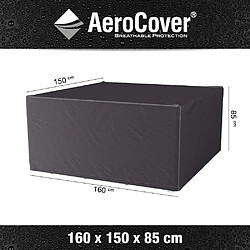 Avis Aerocover Housse de protection respirante pour table de jardin Pour table 160x150xH85 cm.