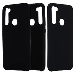 Coque en silicone liquide noir pour votre Xiaomi Redmi Note 8