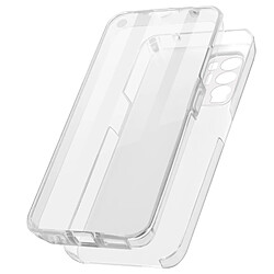 Avizar Coque Oppo Find X3 Neo Arrière Rigide et Avant Souple - transparent