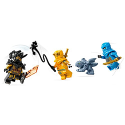 LEGO Ninjago Le combat du bébé dragon de Nya et Arin pas cher