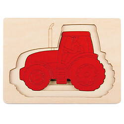 Hape Toys Puzzle 5 tracteurs en 1