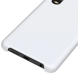 Wewoo Coque Étui de protection en silicone couleur unie anti-goutte pour HuP30 (blanc)