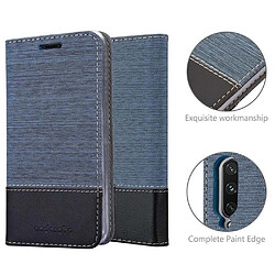 Cadorabo Coque Xiaomi Mi CC9 Etui en Bleu pas cher