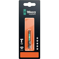 Embout 867/4 Impaktor série 4 entraînement 1/4 Torx TX25x50mm WERA WERK 05073965001