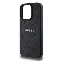 Guess Maroquinerie Guess Coque iPhone 16 Pro MagSafe - Noir